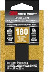 3M SandBlaster Advanced Abrasives Sanding Block Fine 180 Grit 20907-180