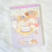 San-x Sugarcocomuu Rilakkuma Large Memo Pad Kawaii Japan