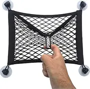 easysac FixSac 2 - Storage Net for Attaching No Drilling for Commercial Vehicles, Motorhomes, Mobile Homes, Caravans, Boats etc. (35 x 30 cm)