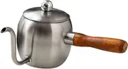 Hand-Poured Pot 500ml Mini Tea Kettle Kettle Stovetop Stainless Steel Drip Coffee Maker Office Use