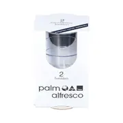 Palm Alfresco Tritan Forever Unbreakable Whisky Tumbler 2 pack
