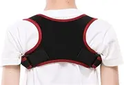 Corrector Back Braces Correction,Back Adjustable Support Children Shoulder Belt Rectify Straighten Corset,Red-Small,Red-Small