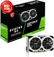 GeForce GTX 1650 D6 VENTUS XS OCV3 4GB Graphics Card, PCIe 3.0, HDMI 2.0B