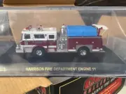 Code 3 #12500 Mack CF Harrison Fire Engine 11 White Burgundy FDNY 1/64