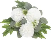 Candle Rings Wreath Leaf Candle Wreath Wedding Garland Menorah Home Decor