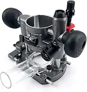YaSao Plunge Router Bracket, Compact Aluminum Plunge Router Bracket Milling Trimming Machine Base Trimming Milling Grooves Opening Carving Rack