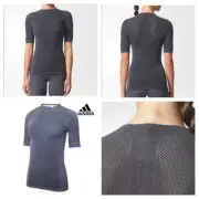 NWT ADIDAS Women S Training Warp knit Seamless Slim Tee CLIMACOOL TOP Gym Run