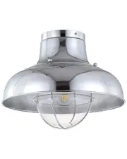 JONATHAN Y Cameron 13in Metal LED Semi-Flush mount