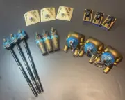 LUXOR Casino Las Vegas Pyramid Sphinx Jackals Mummy Pharaoh 1995 Souvenirs Egypt