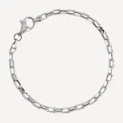 Veneto Men’s Silver Chain Bracelet