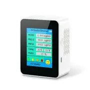 Air Quality Monitor for PM2.5/PM10 HCHO Temperature and Humidity Real Time Displ