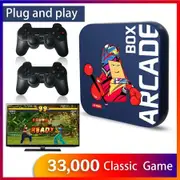 Arcade Box Game Console Retro Compatible PS1 PSP N64 50 Emulator Video TV Classic Nostalgic Gaming Hub Controller Entertainment System