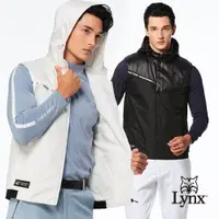 在飛比找PChome24h購物優惠-【Lynx Golf】首爾高桿風格!男款防風防潑水鋪棉保暖反