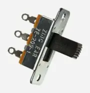 Jandorf Appliance Vacuum Cleaner SLIDE SWITCH 1pk Black Single Pole On/Off 61022