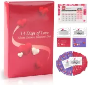 14 Days of Love – 2025 Valentine's Day Advent Calendar: Scratch-Off Date Night I