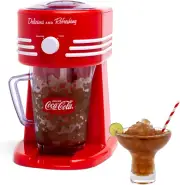 Nostalgia Coca-Cola Frozen Drink Maker and Margarita Machine for Home - 40-Ounce