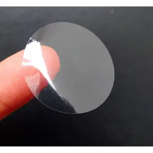 [現貨] 不乾膠透明貼紙 透明貼紙 透明圓形封口貼 圓形透明貼 防水透明貼 烘焙貼紙 500PCS每捲 直徑2.5CM