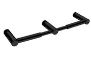 New Bradley Regent R023-Mb Double Toilet Roll Holder - Matte Black 270Mm W X
