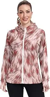 [Caihoyu] Essentials Hoodie Lightweight Gym Shirts UPF 50+ Protection Gym People Sweatshirt Lightweight Jacket Women for Hiking