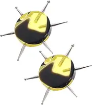 Outanaya 2pcs Circular Dotting Tools for Nail Art Multi Needle Clay Tools Diy Set Ergonomic Design for Accurate Dotting Perfect for Pottery and Ceramics