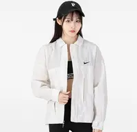 在飛比找Yahoo!奇摩拍賣優惠-NIKE 耐吉 NSW JACKET 立領外套 襯衫 女款 