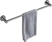 Towel Rack Towel Rail Wall Mounted Bath Towel Shelf Wall Towel Rail Stainless Steel Towel Rail Screw Kitchen Towel Holder for Bathroom 30 cm LWX