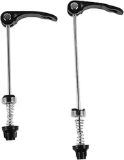 Mountain Bike Wheel Hub Skewers Set of 2 Quick Release Mechanism Bike Skewer Set Lever Wheel Lock