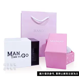 【MANGO】MA6737L-88 藍寶石鏡面 鋼錶帶 日期星期 三眼女錶 黑/玫瑰金 38mm