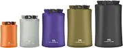 [Generic] Daseeme 5pcs Ultralight Dry Sack Waterproof Dry Bag Outdoors Stuff Sacks for Camping Hiking Kayaking