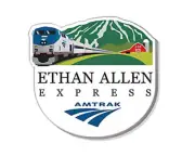 Amtrak Ethan Allen Express Route Collector Edition Enameled Lapel Hat Pin