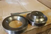 2 Pcs TAPPER shape Dimple die 100mm shaft, 4"