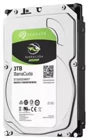 SEAGATE - BarraCuda® 3.5" Desktop Hard Drive, 3TB