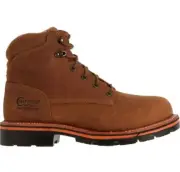 Men's Chippewa Thunderstruck Work Boots Waterproof Leather Blonde NEW
