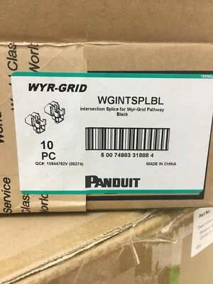 Panduit WGINTSPLBL intersection splice connector (BOX of 10)