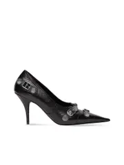 Balenciaga Le Cagole 90mm Leather Pumps