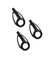 #8 Tangle-free Silicon Carbide (SIC) Conventional Fishing Tip Top Guides set A