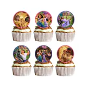 24PC Encanto Cupcake Toppers Party Supplies Birthday Decorations