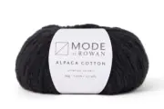 Mode at Rowan ::Alpaca Cotton #10:: alpaca cotton yarn Noir