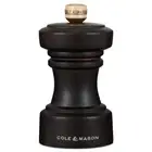 Cole & Mason Hoxton Chocolate Wood Pepper Mill Seasoning Grinder 104mm