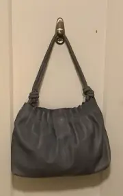 Sundance | Gorgeous Slate Gray Leather Bag Purse Handbag | New!