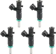 JDMON Fuel Injectors Compatible with VW Volkswagen Beetle Jetta 2017-2014 Golf 2010-2014 Passat 2012-2014 Rabbit 2007-2009 2.5L 07K906031C 5Pcs