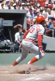 Dave Concepcion of the Cincinnati Reds 1981 Baseball Photo 9