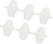 WOFASHPURET 6pcs 1 Washable Sanitary Pads Cloth Reusable Menstrual Pads Soft Underpants Lining for Travel and Daily Use for Women