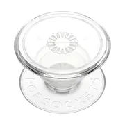 PopSockets PopGrip Phone Grip Expanding Stand Mount Holder Swap - Clear