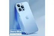 For iPhone 13 Pro Max Case 360 Shockproof Metal Plating Full Cover Protector-For iPhone 13 Pro Max-Blue