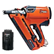 BRAND NEW PASLODE CORDLESS GAS FRAMING NAIL GUN KIT 906300 CFN325XP 1 BATTERY...