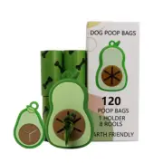 Biodegradable Eco Friendly Compostable Dog Poop Bag Pet Shit Bag Clip Silicone P