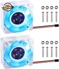 2pcs Raspberry Pi 4 Quiet Fan Raspberry Pi Cooling Fan 40x40x10mm 4010 Fan Dc 5v