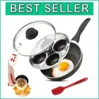 Deluxe 2-in-1 Egg Maker with Nonstick Coating - Perfect for All Egg Lovers