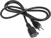 Extension Cord USA 3 Prong Male Plug to Female Socket Extension Cable American NEMA 5-15P to 5-15R Power Cord 0.3m/0.5m/1m/2m 1m Extension Cord (Size : 1.5m)